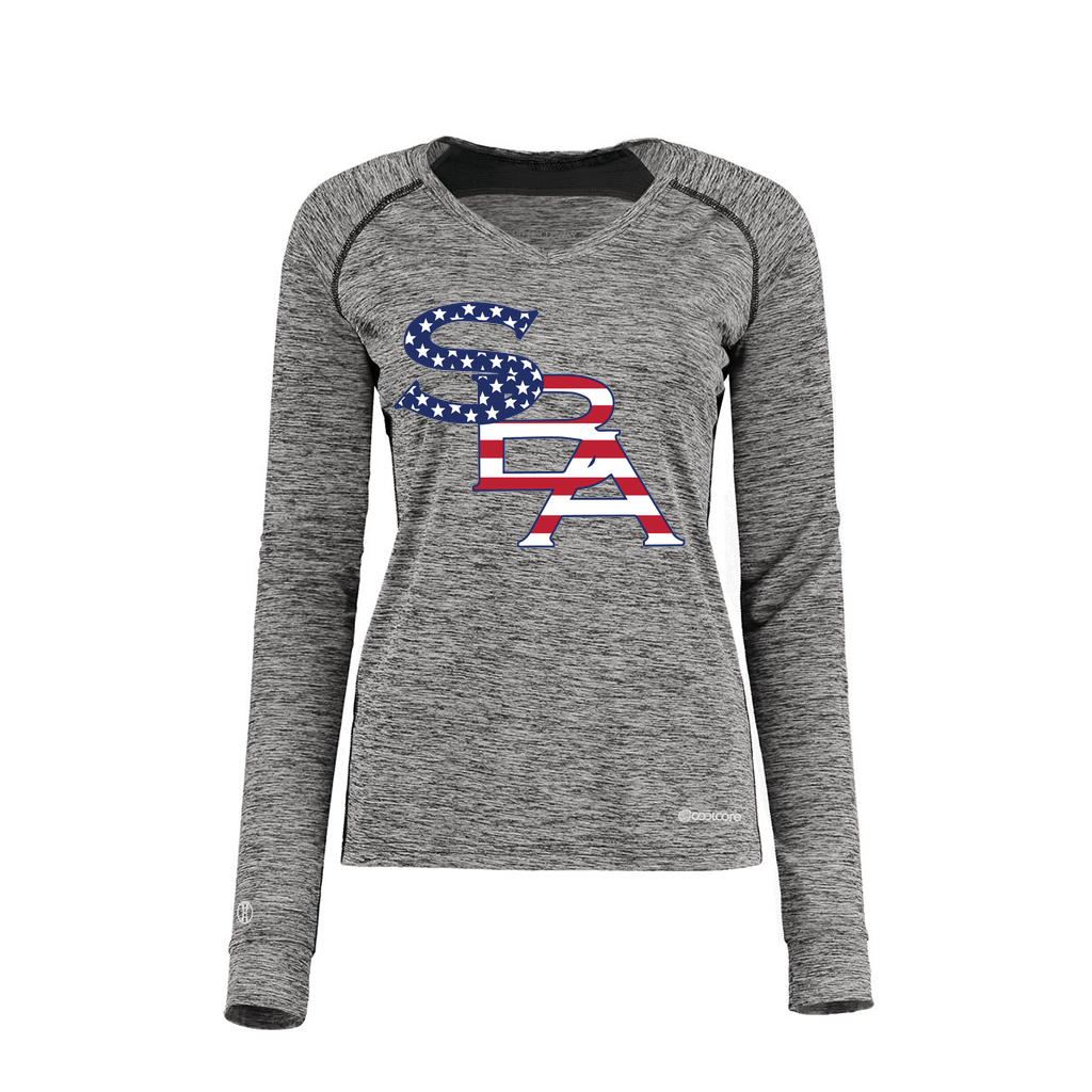 Ladies Electric Long Sleeve Shirt