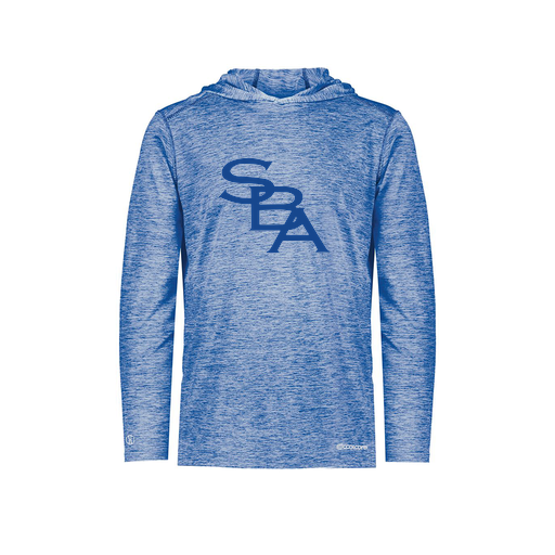 [FOLHCGRY-YS-LOGO2] Decker Youth Charge Hoodie (Youth S, Royal, Logo 2)