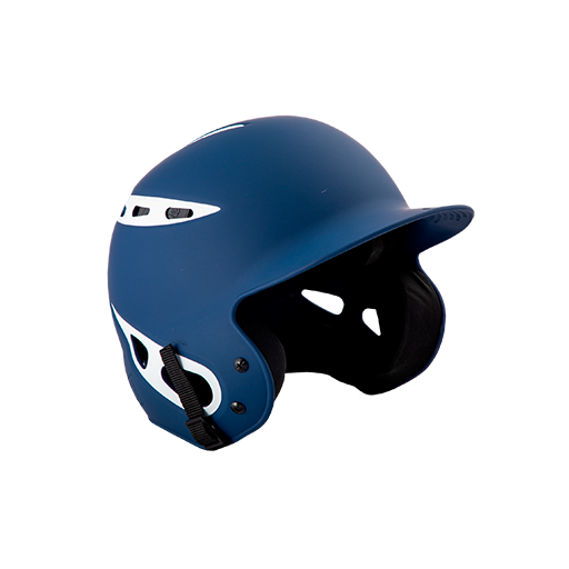 [DGR-HELM-REB-NYWH-S/M] Rebel Batting Helmet (S/M, Navy/White, None)