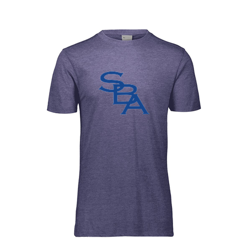 [FTSCUBRY-AS-LOGO2] Decker Men's Tri-Blend T-Shirt - Short Sleeve (Adult S, Royal, Logo 2)