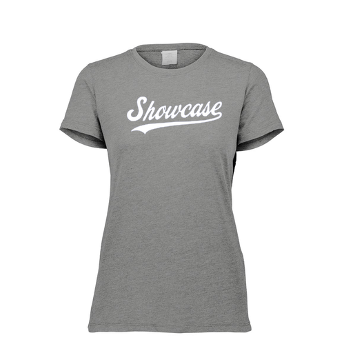 [FTSCUBGY-FAXS-LOGO3] Decker Women's Tri-Blend T-Shirt - Short Sleeve (Female Adult XS, Gray, Logo 3)