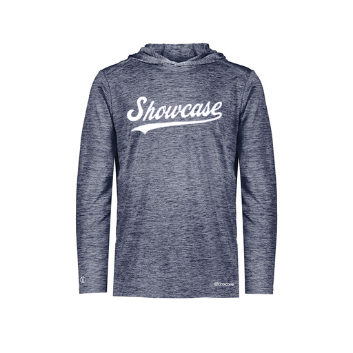 [FOLHCGNV-YS-LOGO3] Decker Youth Charge Hoodie (Youth S, Navy, Logo 3)